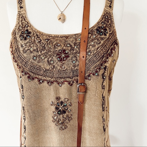 HANDMADE PERUVIAN leather satchel - Picture 5 of 10